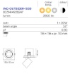 Immagine di Incasso Led Outsider Faretto Cilindro Bianco Estraibile 30w CCT Ottica 24 Intec