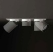 Immagine di Struttura Da Incasso Con 3 Faretti Cilindro Orientabili Led 90 CCT - Ottica 24°