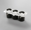 Immagine di Incasso Rettangolare Con Faretti Estraibili Led 3x30w CCT Ottica 24 Outsider Intec