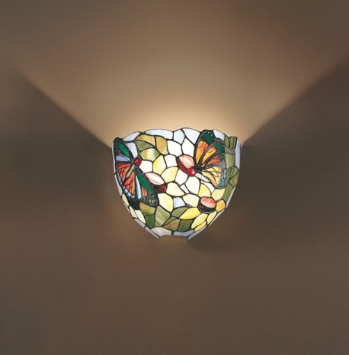 Immagine di Applique Vetro Tiffany Multicolor Sunflower Perenz