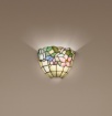 Immagine di Applique Tiffany Vetro Decoro Floreale Tulipano Perenz