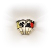 Immagine di Applique Stile Tiffany Vetro Colorato Design Frutta Perenz