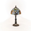 Immagine di Lumetto Tiffany Vetro Decorato Butterfly Perenz 54 cm