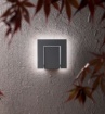 Immagine di Applique Decorativa Da Esterno Orientabile Leva Led CCT IP54 Perenz