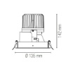 Immagine di Faretto Incasso Elite Spot Orientabile 135mm Led 30w CCT Ottica 40° Intec