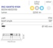 Immagine di Faretto Da Incasso Xanto Rotondo Led 17w CCT Intec Light