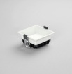 Immagine di Faretto Da Incasso Xanto Quadrato 110mm Led 10w CCT Intec Light