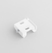 Immagine di Kit 2 Basette Per Binario Guida Trifase Bianco Nero Rail Intec