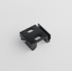 Immagine di Kit 2 Basette Per Binario Guida Trifase Bianco Nero Rail Intec