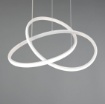 Immagine di Lampadario Led Curvo Mansa Bianco 36w 4000k Trio Lighting