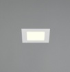 Immagine di Faretto Led Quadrato Per Controsoffitto Bianco 120 mm Kibo 4w CCT Trio
