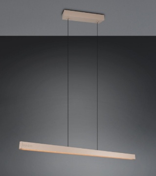 Immagine di Lampadario Da Tavolo Beige Con Telecomando Funzioni Smart Led CCT Donegal Trio