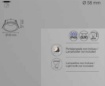 Immagine di Struttura Porta Faretto Da Incasso Rotondo Bianco 66 mm IP65