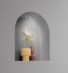 Immagine di Struttura Per Faretto GU10 Nero Incasso Rotondo Bagno 66 mm IP65