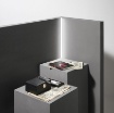 Immagine di Profilo Angolare Da Incasso 2mt Per Strip Led