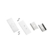 Immagine di Tappi Per Profilo Alluminio Doppia Emissione Alloggio Per 2 Strip Led - 2PZ