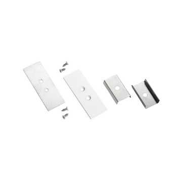 Immagine di Tappi Per Profilo Alluminio Doppia Emissione Alloggio Per 2 Strip Led - 2PZ