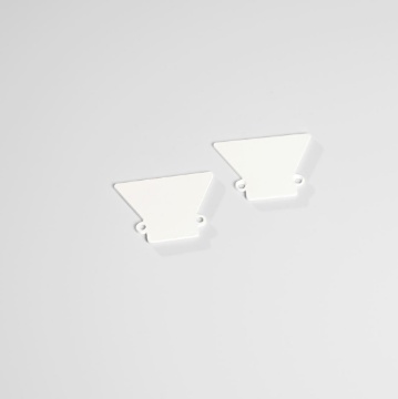 Immagine di Tappi Di Chiusura Per Profilo Veletta Wing Bianco Intec Light - 2pz