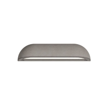 Immagine di Applique Esterna Grigia 28cm Led 2700k 3000k Uron Redo