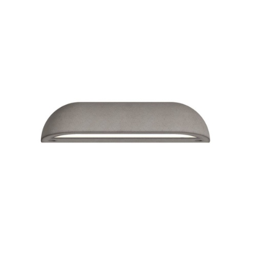 Immagine di Applique Esterna Grigia 28cm Led 2700k 3000k Uron Redo