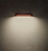 Immagine di Applique In Cemento Grigio Per Esterni 42cm Led Luce Calda Uron Redo
