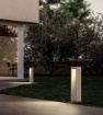 Immagine di Paletto Totem Cemento Per Esterni IP65 60cm Led 2700k 3000k Toss Redo