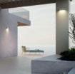 Immagine di Applique Led Esterno Terracotta IP65 Luce Calda 2700k 3000k Lid Redo