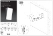 Immagine di Applique Led Luce Frontale Per Esterno IP54 Tokyo Grigio Redo