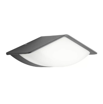 Immagine di Applique Led Esterna Grigio 9w 3000k IP54 Chalet Redo