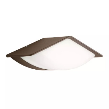 Immagine di Applique Parete Esterna Marrone Led 9w 3000k IP54 Chalet Redo