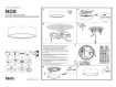 Immagine di Plafoniera Rotonda Per Esterni 30cm IP65 Led CCT Luce Calda Nox Redo