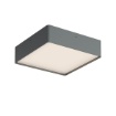 Immagine di Plafoniera Quadrata Esterno IP65 Led 21w CCT 2700K-3000K Nox Redo