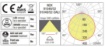 Immagine di Plafoniera Quadrata Esterno IP65 Led 21w CCT 2700K-3000K Nox Redo