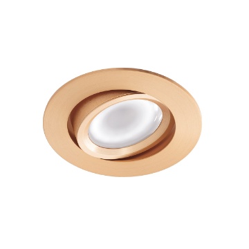 Immagine di Faretto Per Controsoffitto Orientabile 85mm Oro Gea Led