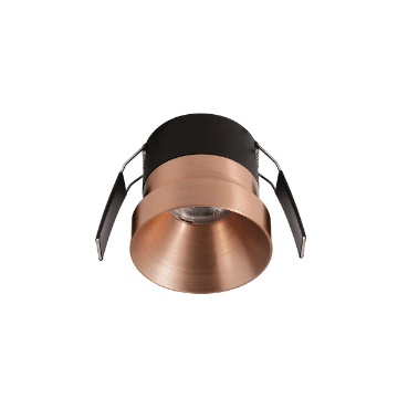 Immagine di Faretto Incasso Rotondo Bronzo Gea Led 12w 3000k Ottica 36