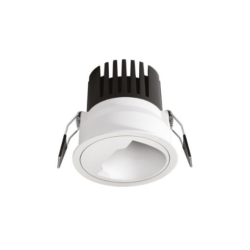 Immagine di Incasso Gea Led 15w 3000K Rotondo Luce Asimmetrica Bianco 80 mm