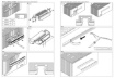 Immagine di Profilo A Incasso 2mt Diffusore Rientrato Per Strip Led 20 mm Liverpool RG Gea Luce