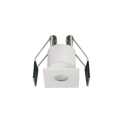 Immagine di Faretto Da Incasso Bianco Per Bagno IP65 Led 3w Ottica 24 Gea