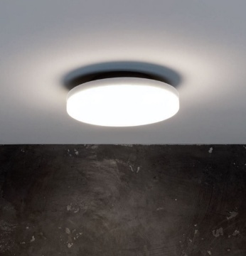 Immagine di Plafoniera Tonda Esterno IP65 Led CCT 3000k 4000k Gea Luce