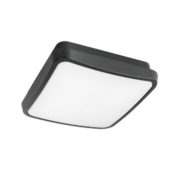 Immagine di Plafoniera Quadrata Da Esterno Led 24w 3000k - 4000k IP65 Gea Luce