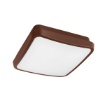 Immagine di Plafoniera Quadrata Da Esterno Led 24w 3000k - 4000k IP65 Gea Luce
