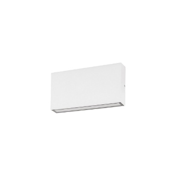 Immagine di Applique Esterna Design Sottile Led CCT 10w Biemissione IP65 Gea