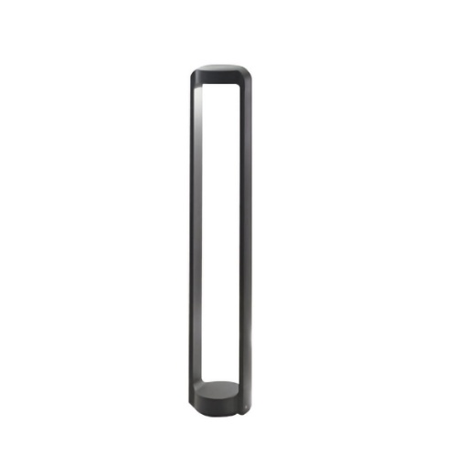 Immagine di Lampioncino Led Torretta Antracite Da Esterno 80 cm IP65 GES452 Gea