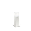 Immagine di Paletto Squadrato Bianco Per Esterno Basso Cubo 30cm IP44 Aditi GES401 Gea Led
