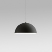 Immagine di Sospensione Cupola In Alluminio 50 cm Per Tavolo Bonella Gea Luce