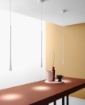 Immagine di Sospensione Per Comodini Design Imbuto Led 7w 3000k Dafne 60 cm Gea Luce