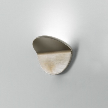 Immagine di Applique Design Piegato Led 15w Luce Indiretta Plug Acciaio Gea Luce