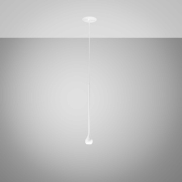 Immagine di Lampada Led Goccia Pendente Da Incasso Bianco Per Penisola Ursula Gea
