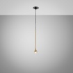 Immagine di Lampada Da Incasso Pendente Oro Per Penisola Led 3000k Ottica 24 Ursula Gea