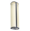 Immagine di Applique Nera In Vetro Da Bagno IP44 Led 20w 3000k 4000k Redo